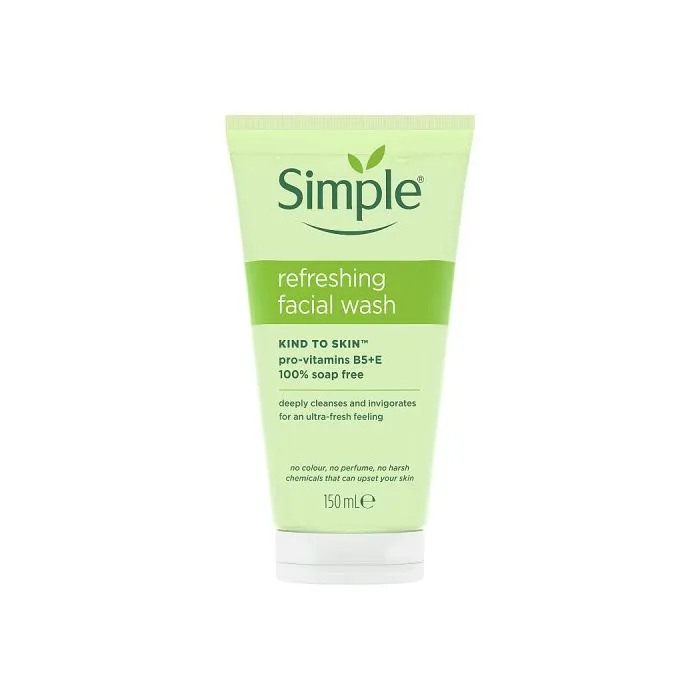 Simple Refreshing Facial Wash 150ml | Sensitive Skin | Cella Skincare